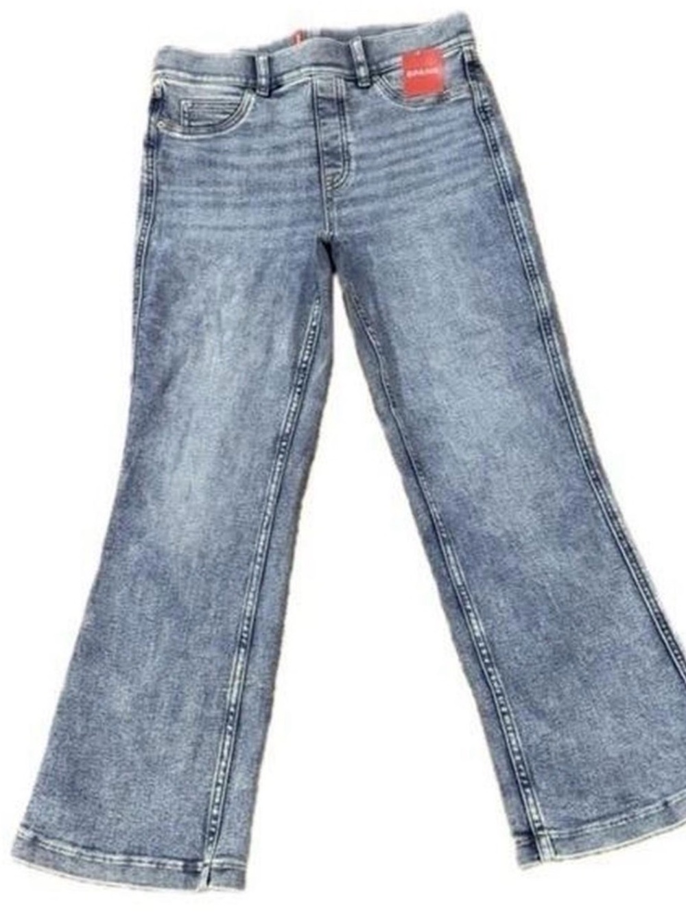 NWT SPANX Jeans Kick Flair Indigo Sky Size Large